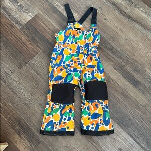 Ripzone Snowdrop Multi Color Waterproof Insulated Toddler Snowpants Size 3T